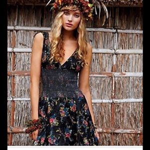 Free People FP One Wisteria and Lattice Dress